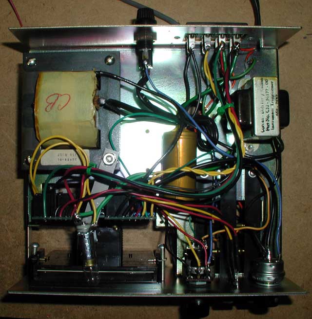 Rotor box with digital board installed